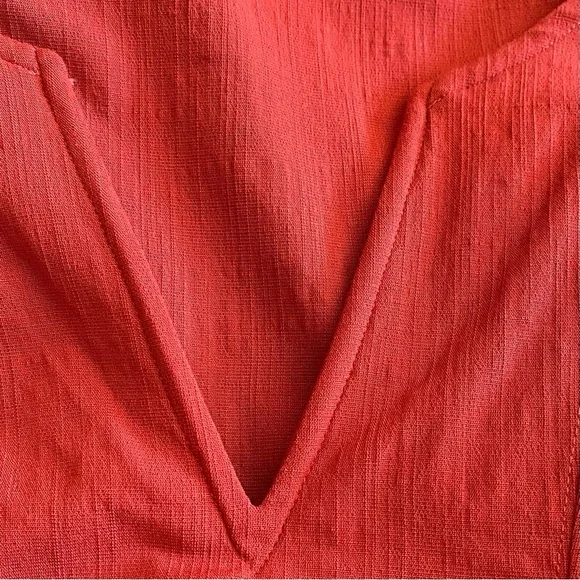 NWOT FREE PEOPLE Intimately Women’s Bodysuit Deep Conversations Sunset Red - Picture 10 of 14